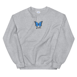 Butterfly Speechie Crewneck