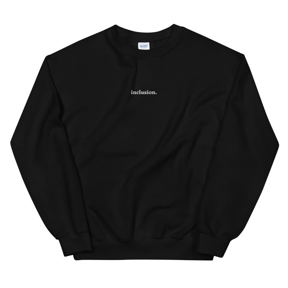 Inclusion Embroidered Sweatshirt