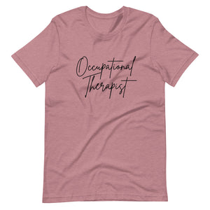 Cursive Occupational Therapist Tee