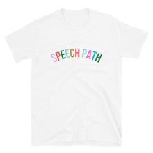 Load image into Gallery viewer, Multi-Colored Speech Path Tee
