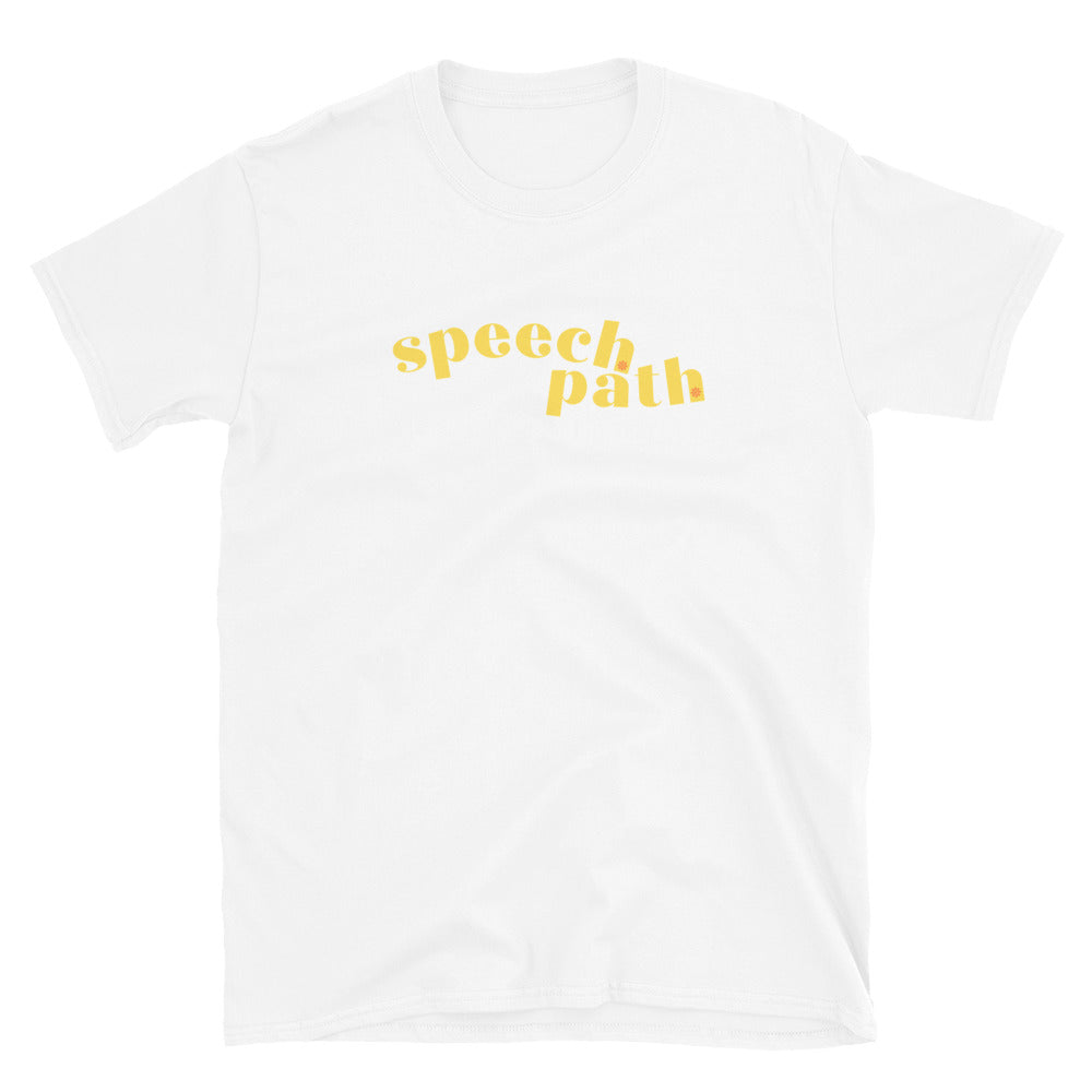 Groovy Speech Path Tee