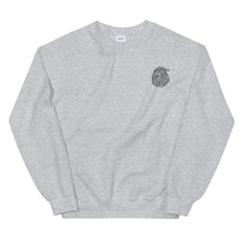 Load image into Gallery viewer, Right &amp; Left Brain Embroidered Crewneck
